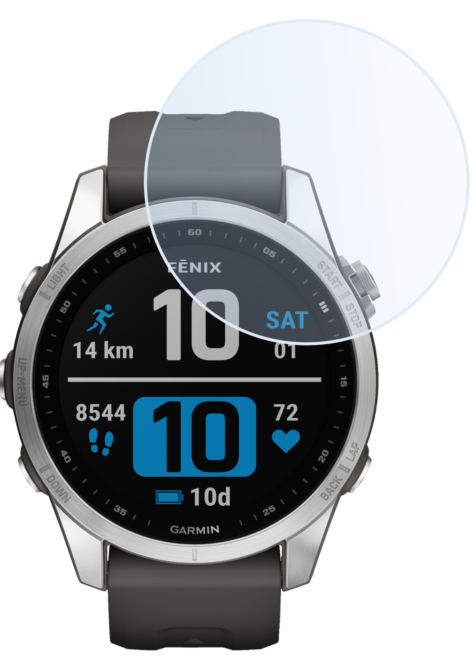 BTH Garmin Fenix 7s Screenprotector Glas Gehard Screen Protector Screen Cover - Garmin Fenix 7s Screenprotector Tempered Glass