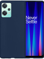 BTH BTH OnePlus Nord CE 2 Lite Hoesje Siliconen - Donkerblauw
