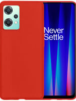 BTH BTH OnePlus Nord CE 2 Lite Hoesje Siliconen - Rood