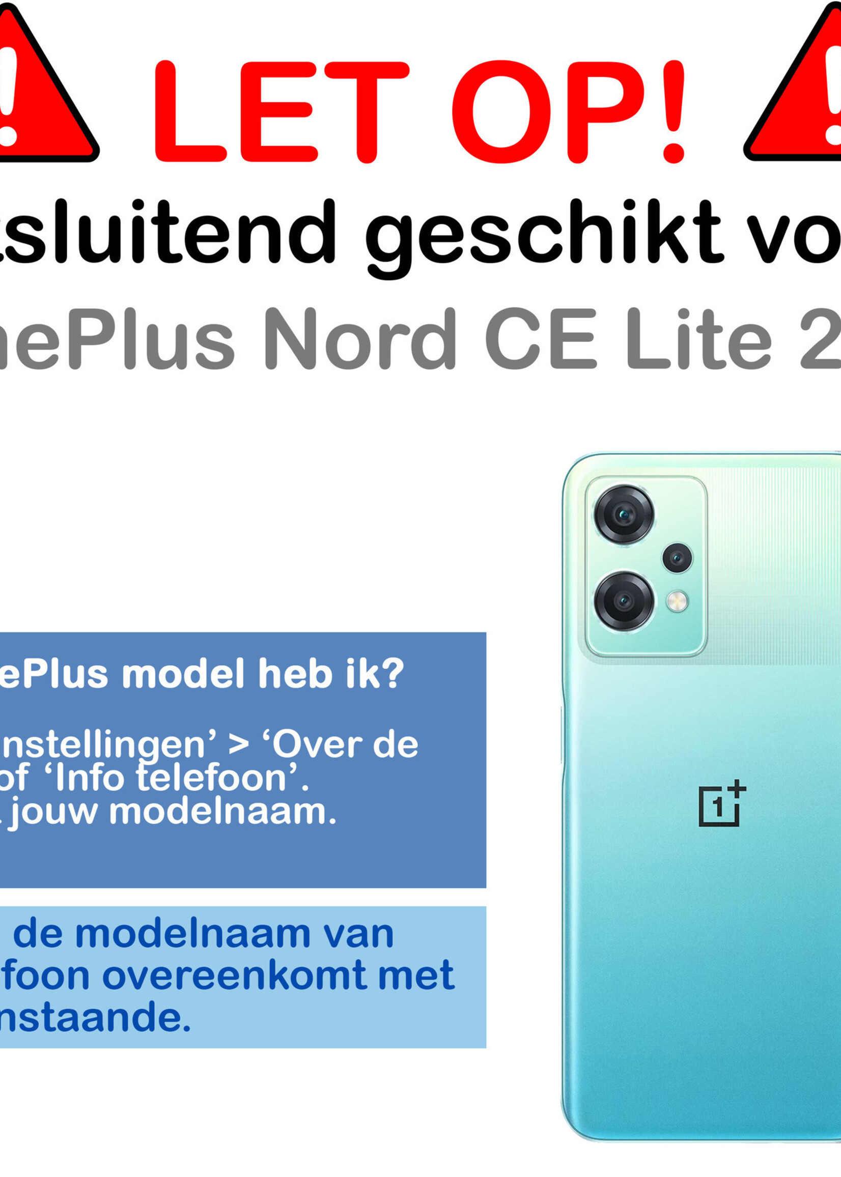 BTH Hoesje Geschikt voor OnePlus Nord CE 2 Lite Hoesje Siliconen Case Hoes Met 2x Screenprotector - Hoes Geschikt voor OnePlus Nord CE 2 Lite Hoes Cover Case - Rood