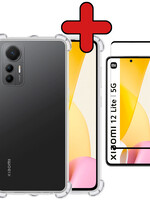 BTH BTH Xiaomi 12 Lite Hoesje Shockproof Met Screenprotector