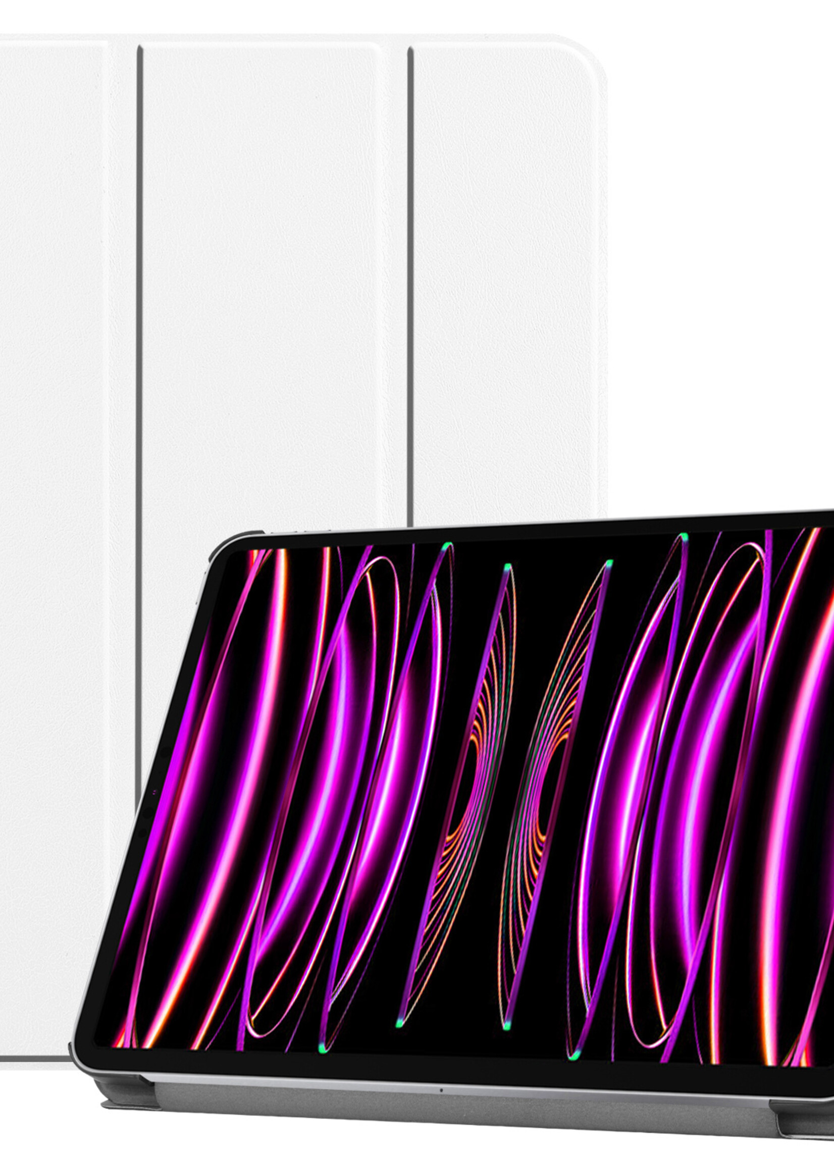 BTH BTH iPad Pro 11 inch (2022) Hoesje - Wit