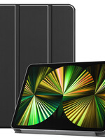 BTH BTH iPad Pro 12.9 inch (2021) Hoesje Bookcase - Zwart