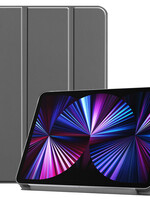 BTH BTH iPad Pro 11 inch (2021) Hoesje Bookcase - Grijs