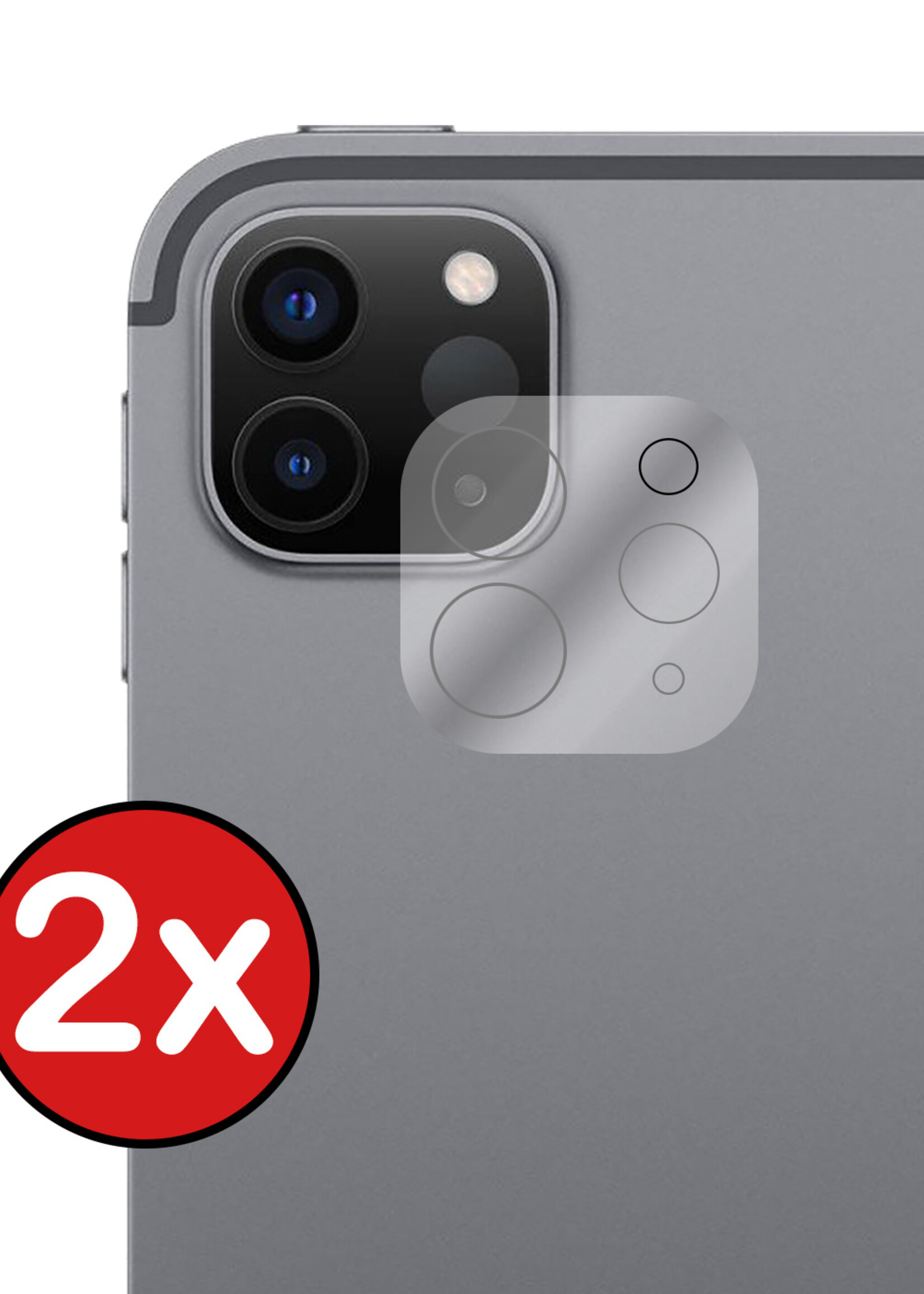 BTH Screenprotector Geschikt voor iPad Pro 2021 (11 inch) Camera Lens Screenprotector Glas - Screenprotector Geschikt voor iPad Pro 11 inch (2021) Screenprotector Camera Protector Gehard Glas - 2 PACK
