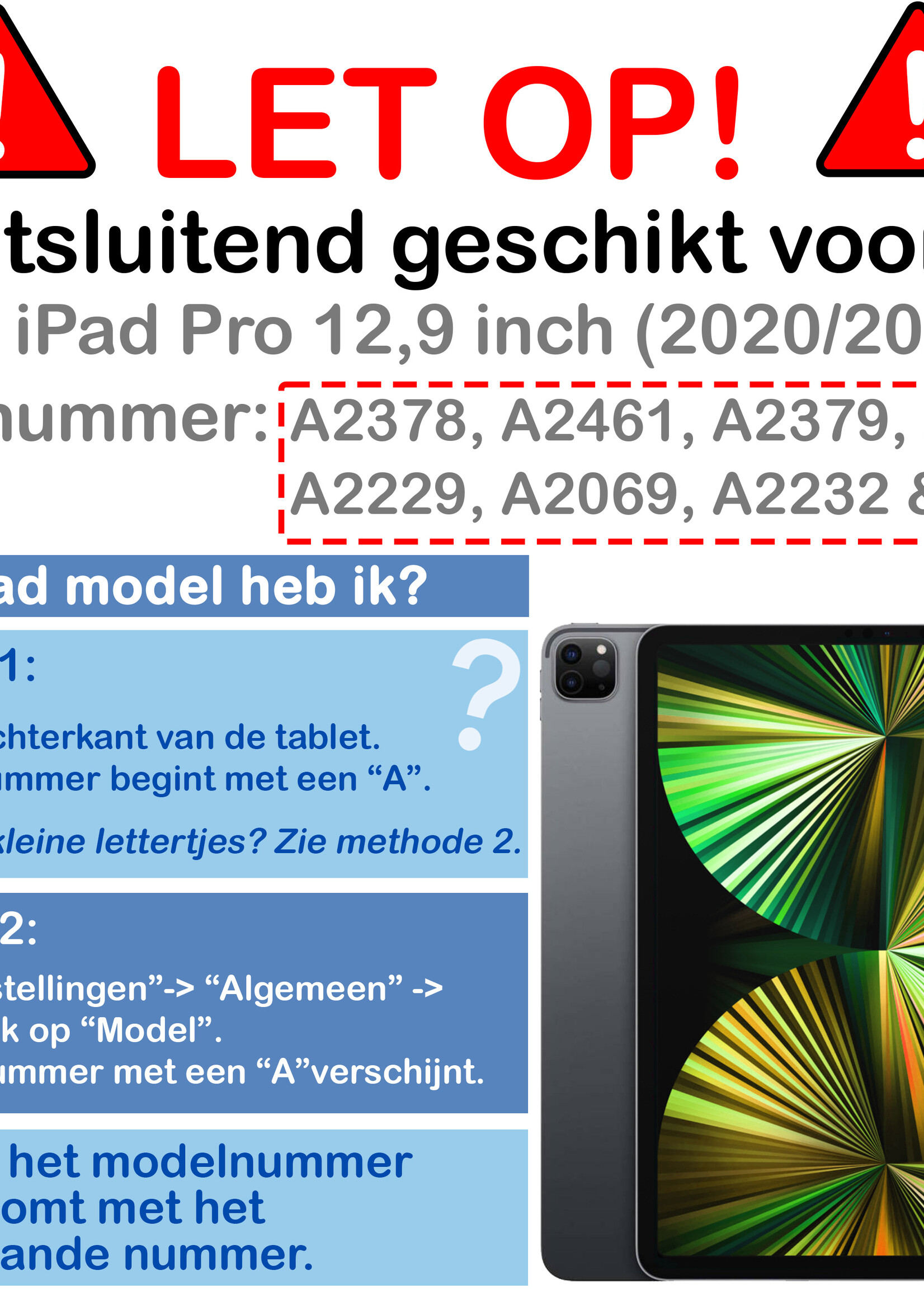 BTH Screenprotector Geschikt voor iPad Pro 2021 (12,9 inch) Screenprotector Tempered Glass Screen Protector Gehard Glas - Screenprotector Geschikt voor iPad Pro 12,9 inch (2021) Screenprotector Glas - 3 PACK