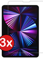 BTH BTH iPad Pro 12.9 inch 2020/2021 Screenprotector Tempered Glass Gehard - 3 PACK