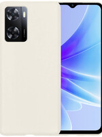 BTH BTH OPPO A57 Hoesje Siliconen - Wit