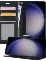 BTH BTH Samsung Galaxy S23 Hoesje Bookcase - Zwart