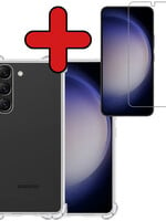 BTH BTH Samsung Galaxy S23 Hoesje Shockproof Met Screenprotector