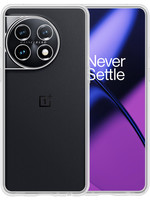BTH BTH OnePlus 11 Hoesje Siliconen - Transparant