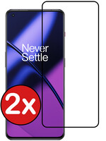 BTH BTH OnePlus 11 Screenprotector Glas Full Cover - 2 PACK