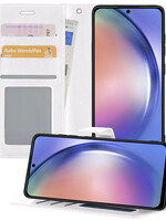 BTH BTH Samsung Galaxy A54 Hoesje Bookcase - Wit