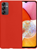 BTH BTH Samsung Galaxy A14 Hoesje Siliconen - Rood