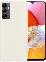 BTH BTH Samsung Galaxy A14 Hoesje Siliconen - Wit