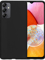 BTH BTH Samsung Galaxy A14 Hoesje Siliconen - Zwart