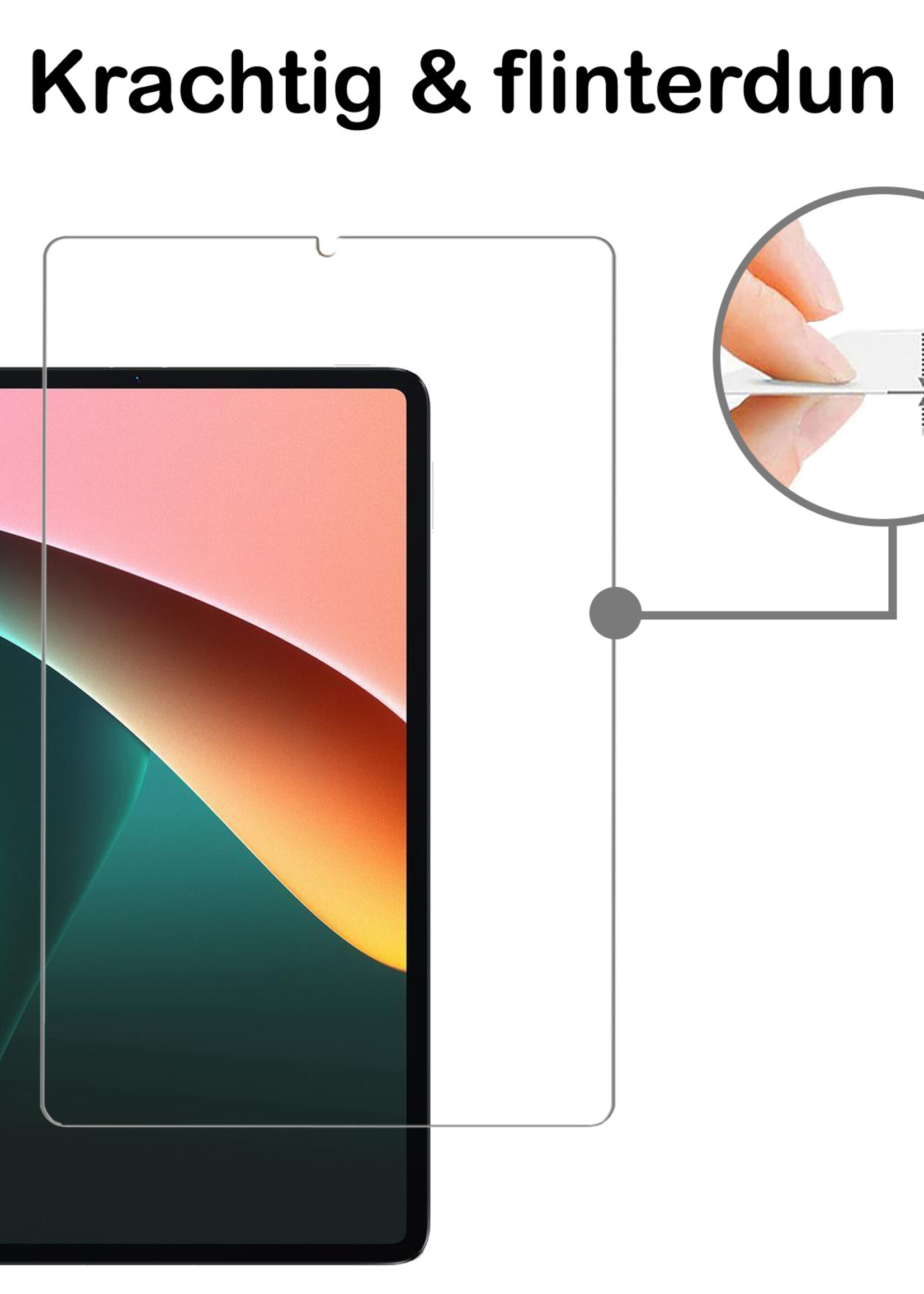 BTH Xiaomi Pad 5 Screenprotector Tempered Glass Screen Protector Gehard Glas