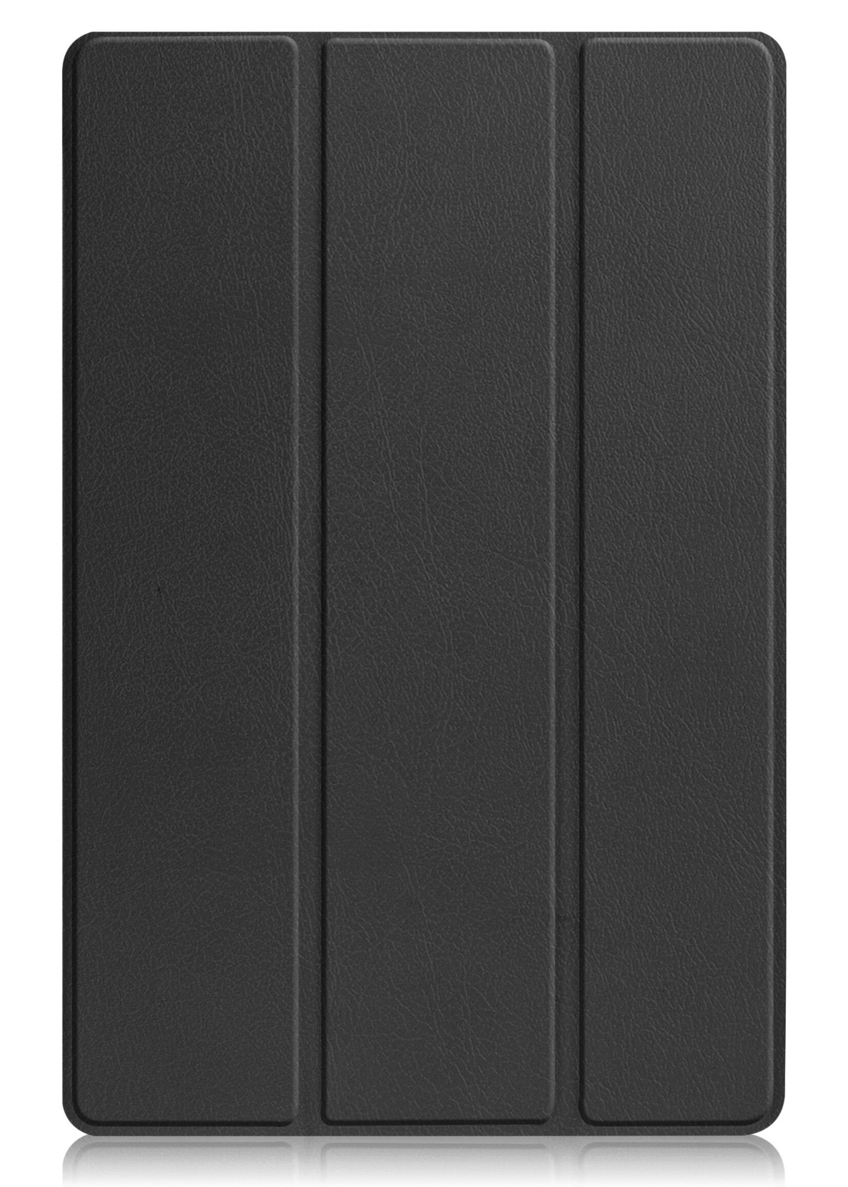 BTH Lenovo Tab P12 Pro Hoes Book Case Hoesje Luxe Cover - Lenovo Tab P12 Pro Hoesje - Zwart