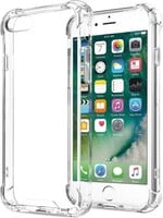 BTH BTH Doorzichtig Hoesje iPhone 7/8 Siliconen Shock Proof TPU Case - met verstevigde randen