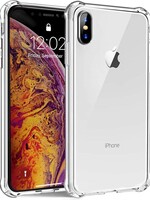 BTH BTH Transparant Shock proof Hoesje Apple iPhone X / Xs / 10  Siliconen TPU Case - met verstevigde randen