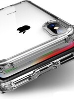BTH BTH Hoesje voor Apple iPhone XR Transparant Siliconen Shock Proof - TPU Case met verstevigde randen