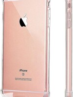 BTH BTH Hoesje voor Apple iPhone 6/6s Transparant Siliconen Shock Proof- TPU Case met verstevigde randen