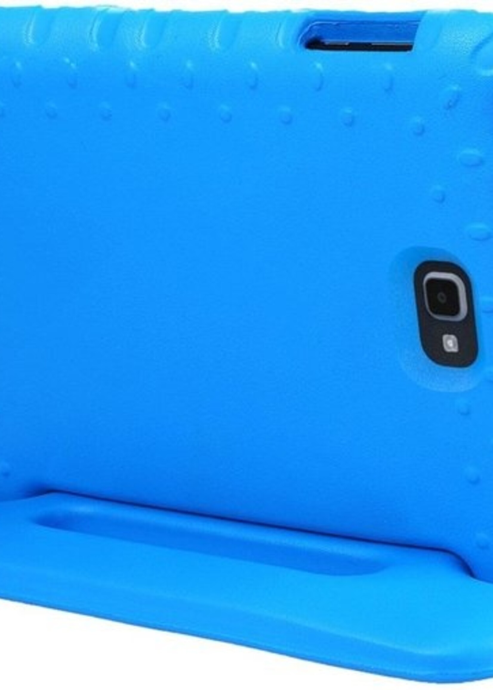 BTH Kinderhoes Geschikt voor Samsung Galaxy Tab A 10.5 2018 Hoes Kinder Hoesje Kids Case Cover Kidsproof - Hoesje Geschikt voor Samsung Tab A 10.5 2018 Hoesje Kinder Hoes - Blauw