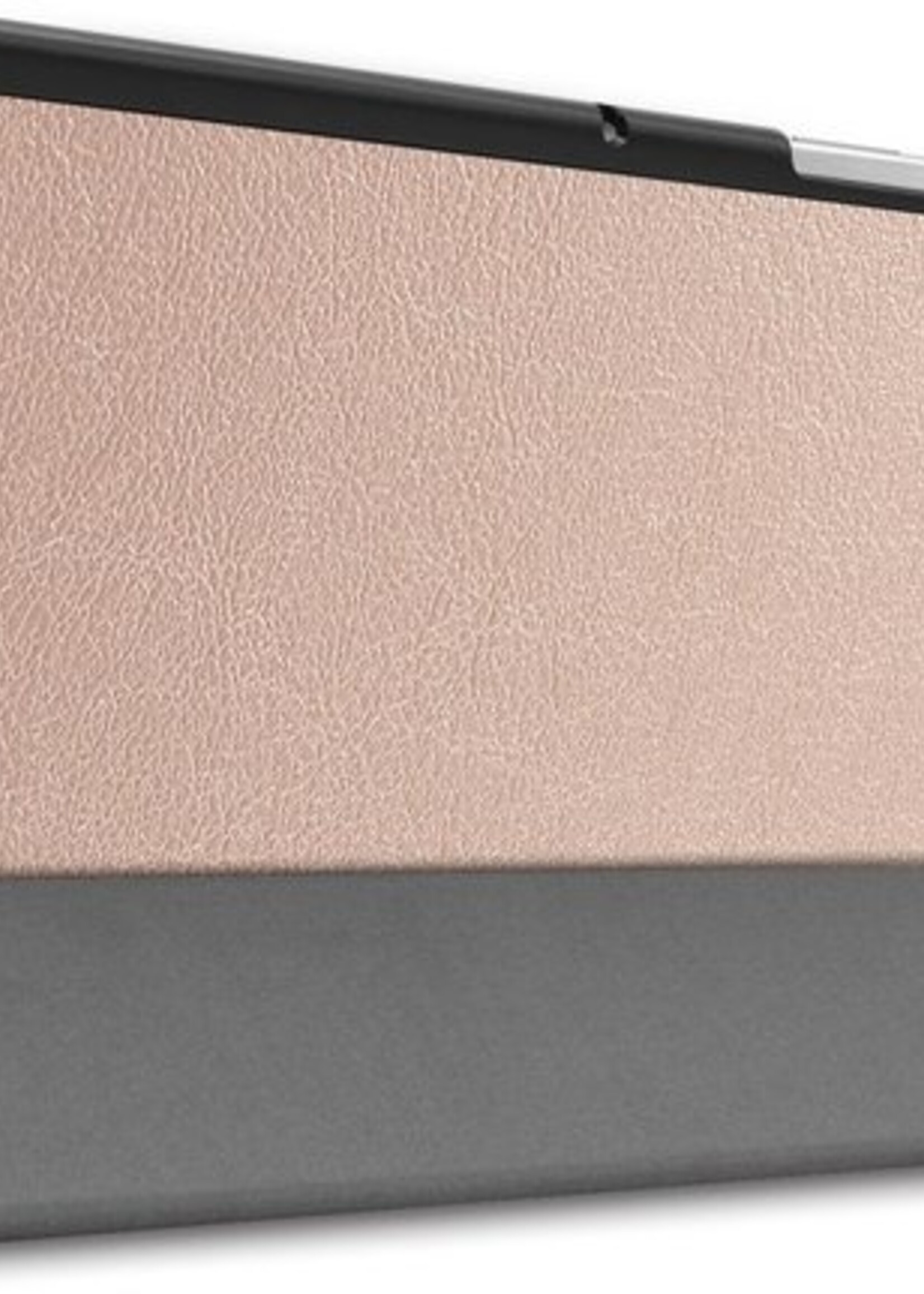 BTH Hoes Geschikt voor Samsung Galaxy Tab S5e Hoes Book Case Hoesje Trifold Cover - Hoesje Geschikt voor Samsung Tab S5e Hoesje Bookcase - Goud