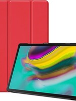 BTH BTH Samsung Galaxy Tab S5e 10.5 2019 Hoesje Book Case Hoes Cover - Rood