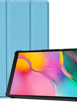 BTH BTH Samsung Galaxy Tab A 10.1 2019 Hoesje Book Case Hoes Cover Licht Blauw