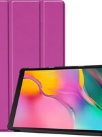 BTH BTH Samsung Galaxy Tab A 10.1 (2019) Hoesje Book Case Hoes Cover – Paars