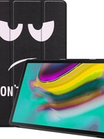 BTH BTH Samsung Galaxy Tab S5e 10.5 2019 Hoesje Book Case Cover Don't touch me