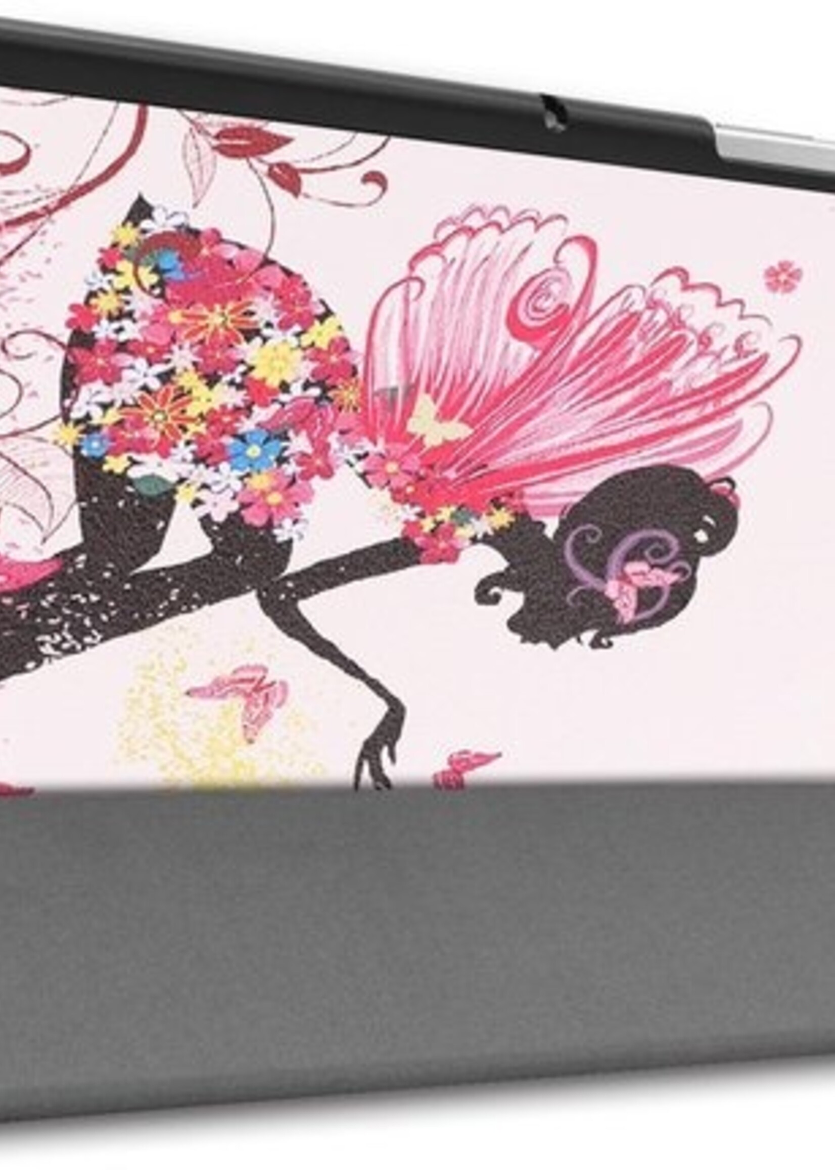 BTH Hoes Geschikt voor Samsung Galaxy Tab S5e Hoes Book Case Hoesje Trifold Cover - Hoesje Geschikt voor Samsung Tab S5e Hoesje Bookcase - Elfje
