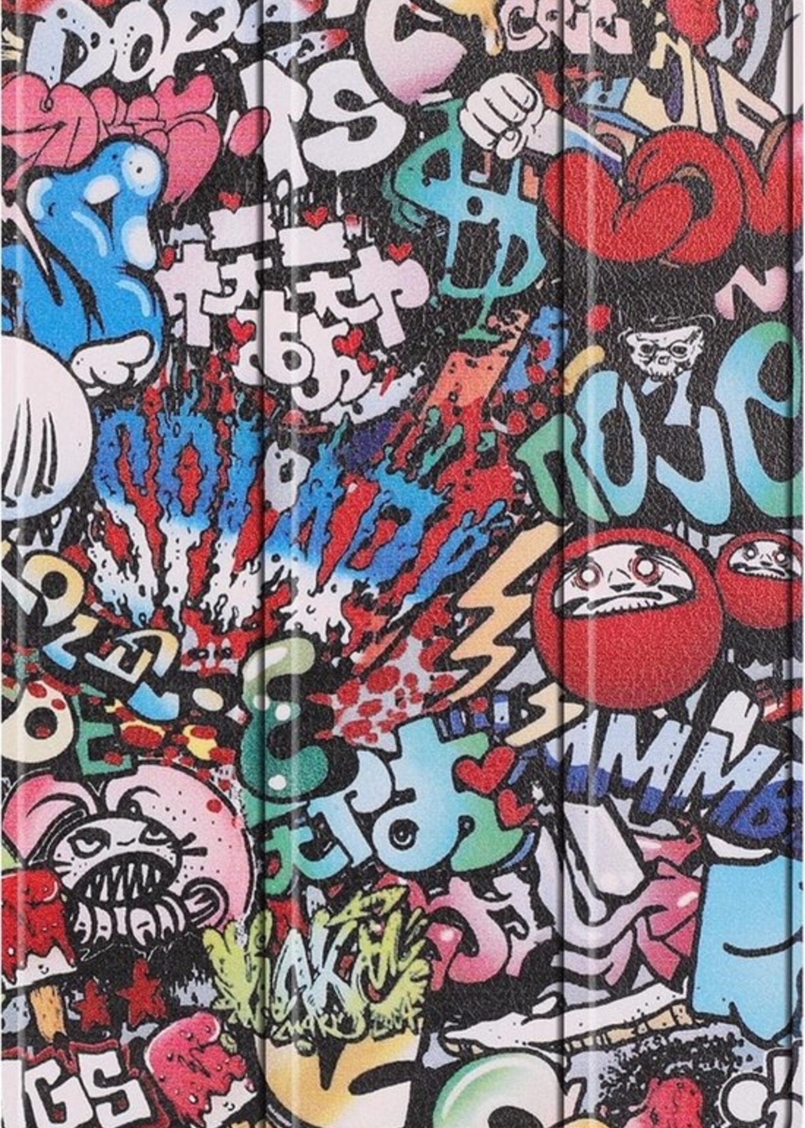 BTH Hoes Geschikt voor Samsung Galaxy Tab S5e Hoes Book Case Hoesje Trifold Cover - Hoesje Geschikt voor Samsung Tab S5e Hoesje Bookcase - Graffity