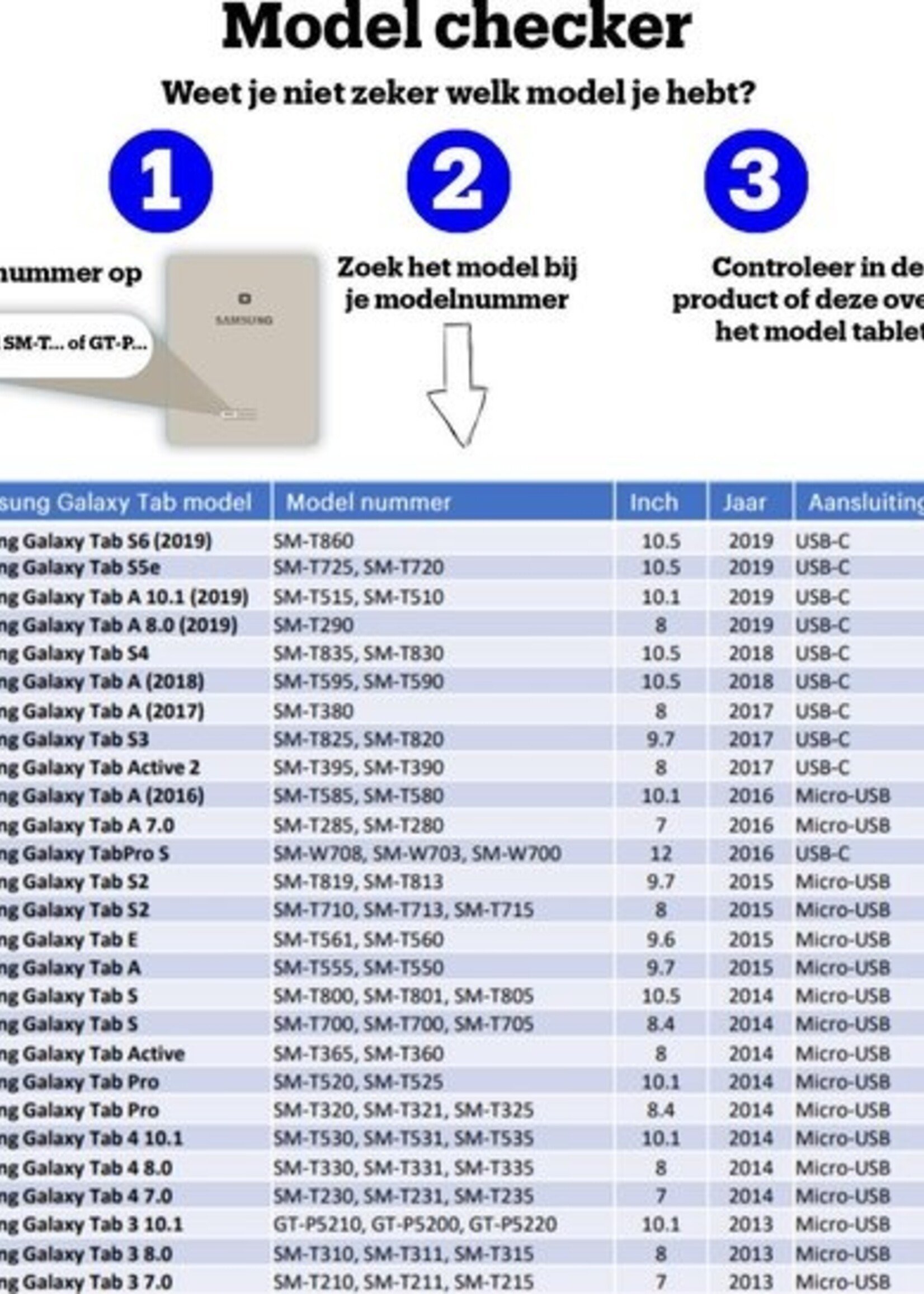 BTH Hoes Geschikt voor Samsung Galaxy Tab S5e Hoes Book Case Hoesje Trifold Cover - Hoesje Geschikt voor Samsung Tab S5e Hoesje Bookcase - Graffity