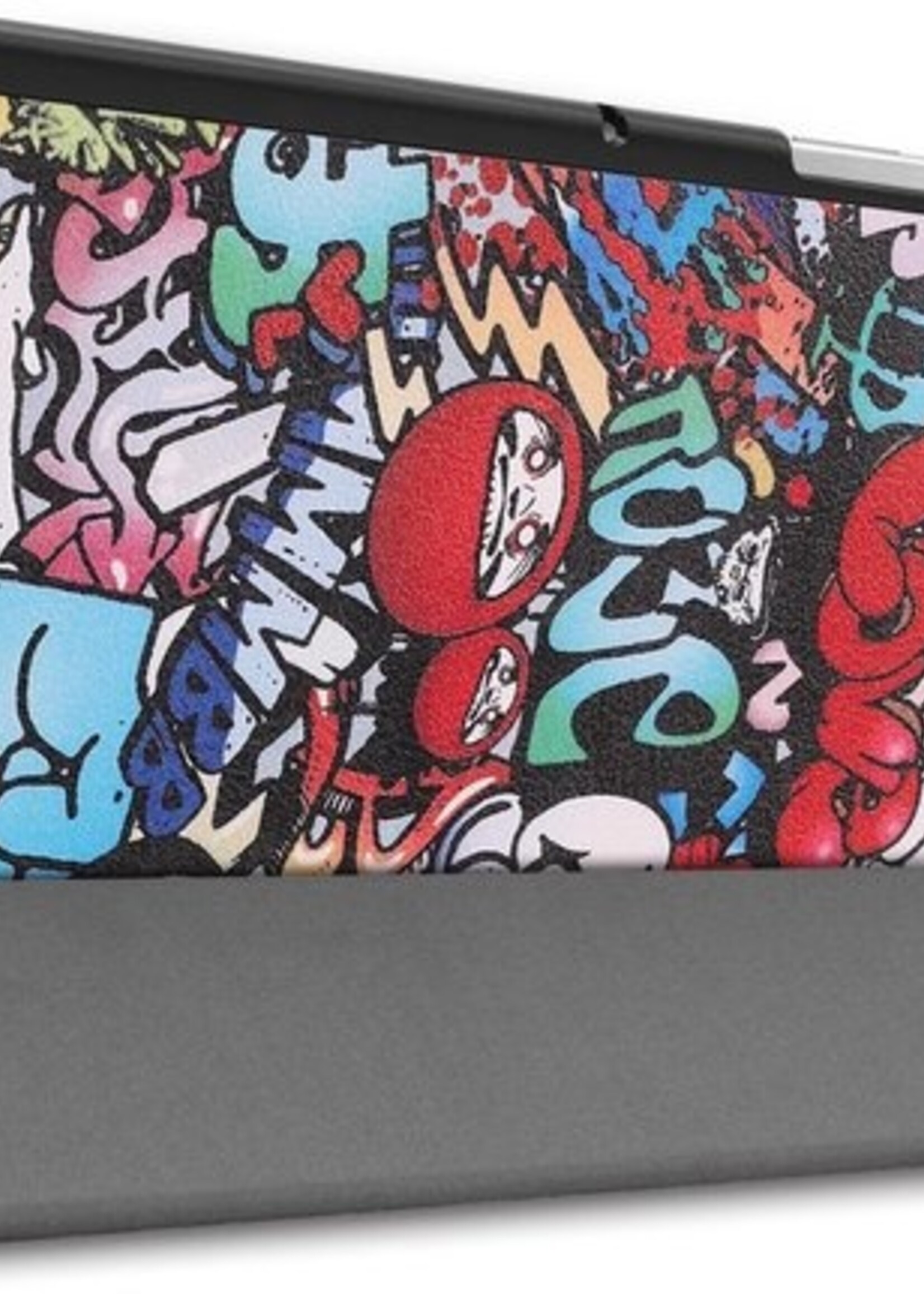 BTH Hoes Geschikt voor Samsung Galaxy Tab S5e Hoes Book Case Hoesje Trifold Cover - Hoesje Geschikt voor Samsung Tab S5e Hoesje Bookcase - Graffity