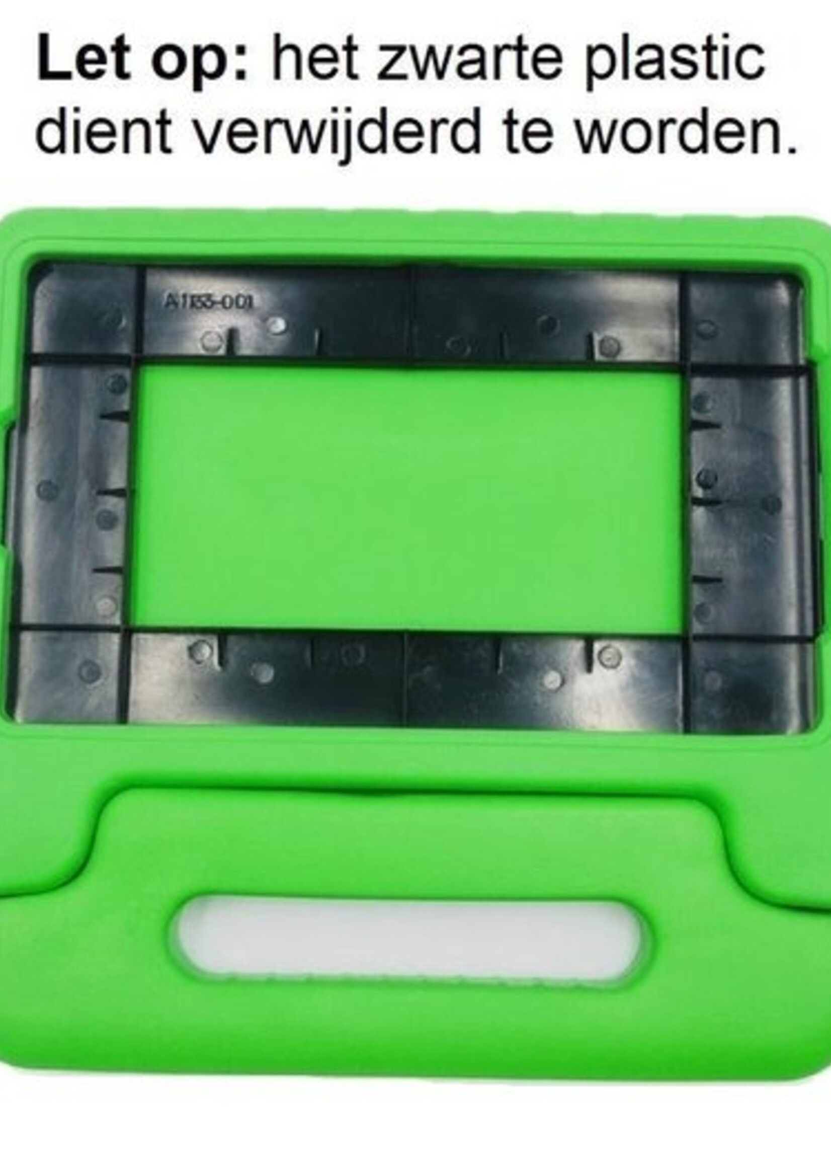 BTH Kinderhoes Geschikt voor Samsung Galaxy Tab A 10.1 2019 Hoes Kinder Hoesje Kids Case Cover Kidsproof - Hoesje Geschikt voor Samsung Tab A 10.1 2019 Hoesje Kinder Hoes - Groen