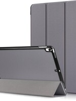 BTH BTH iPad Air 3 2019 Hoesje Tri-fold Book Case Hoes Smart Cover - Grijs