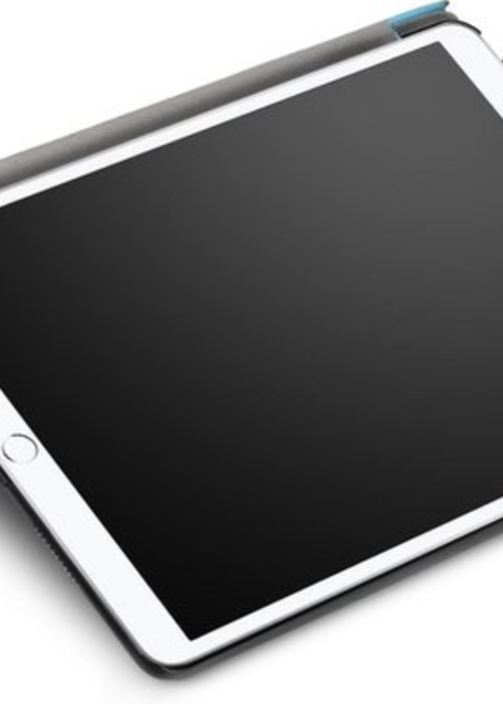 BTH Hoes Geschikt voor iPad Air 3 / Pro 10.5 (2017) Hoes Book Case Hoesje Trifold Cover - Hoesje Geschikt voor iPad Air 3 / Pro 10.5 (2017) Hoesje Bookcase - Blauw