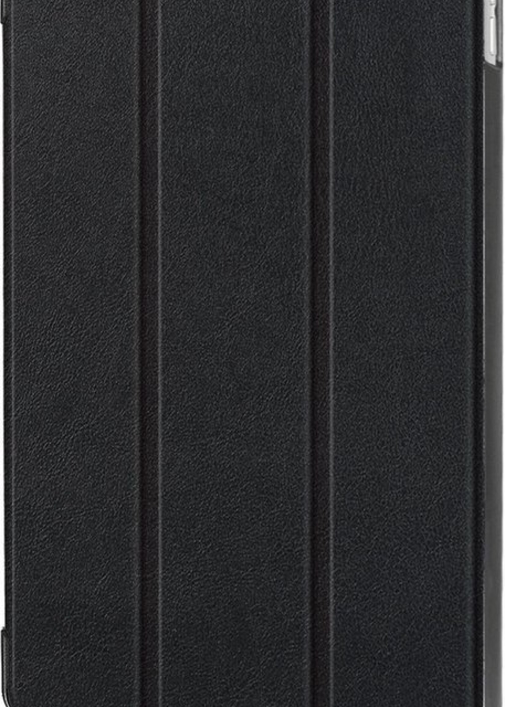 BTH Hoes Geschikt voor iPad Pro 10.5 (2017) Hoes Book Case Hoesje Trifold Cover - Hoesje Geschikt voor iPad Pro 2017 (10,5 inch) Hoesje Bookcase - Zwart