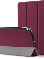 BTH BTH iPad Pro 10.5 (2017) Tri-Fold Hoesje Case Hoes Cover -  Donker Rood