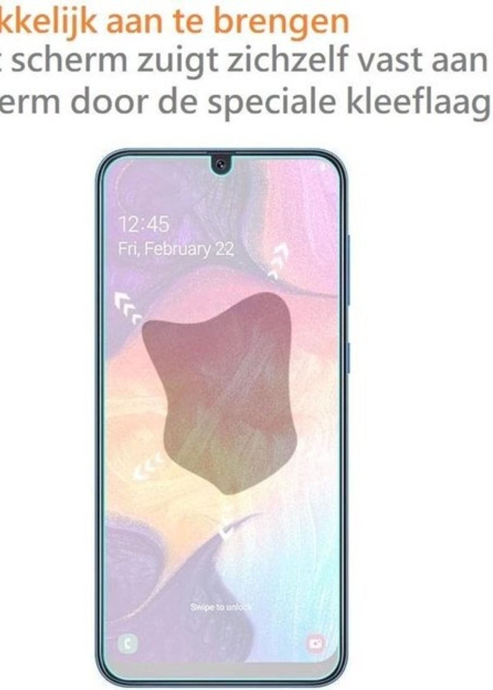BTH Screenprotector Geschikt voor Samsung Galaxy A50 Screenprotector Glas Gehard Tempered Glass - Screenprotector Geschikt voor Samsung A50 Screen Protector Screen Cover
