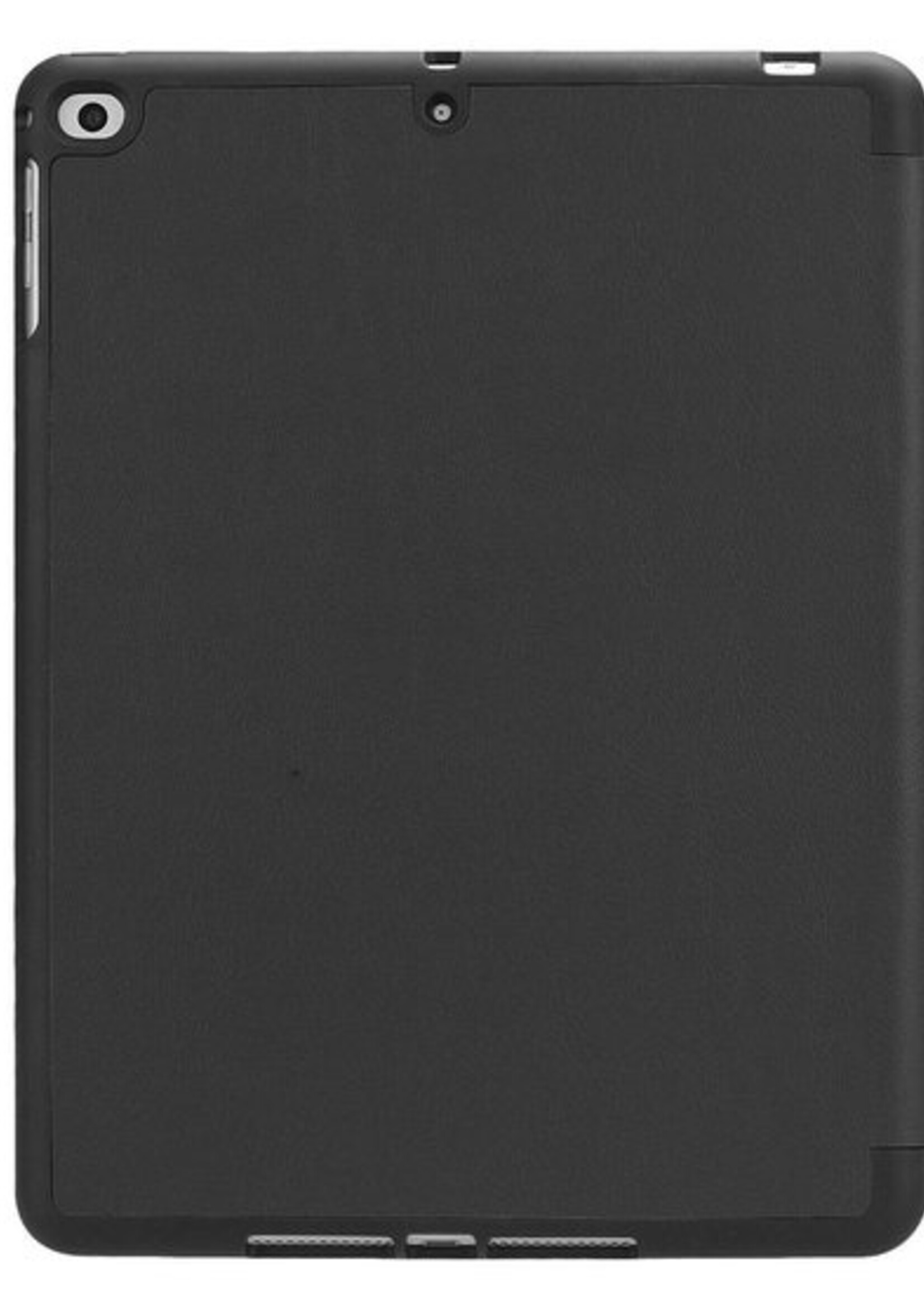 BTH Hoes Geschikt voor iPad Air 1/2 / Pro 9.7 / 2017/2018 Hoes Book Case Hoesje Trifold Cover - Hoesje Geschikt voor iPad Air 1/2 / Pro 9.7 / 5/6 Hoesje Bookcase - Zwart