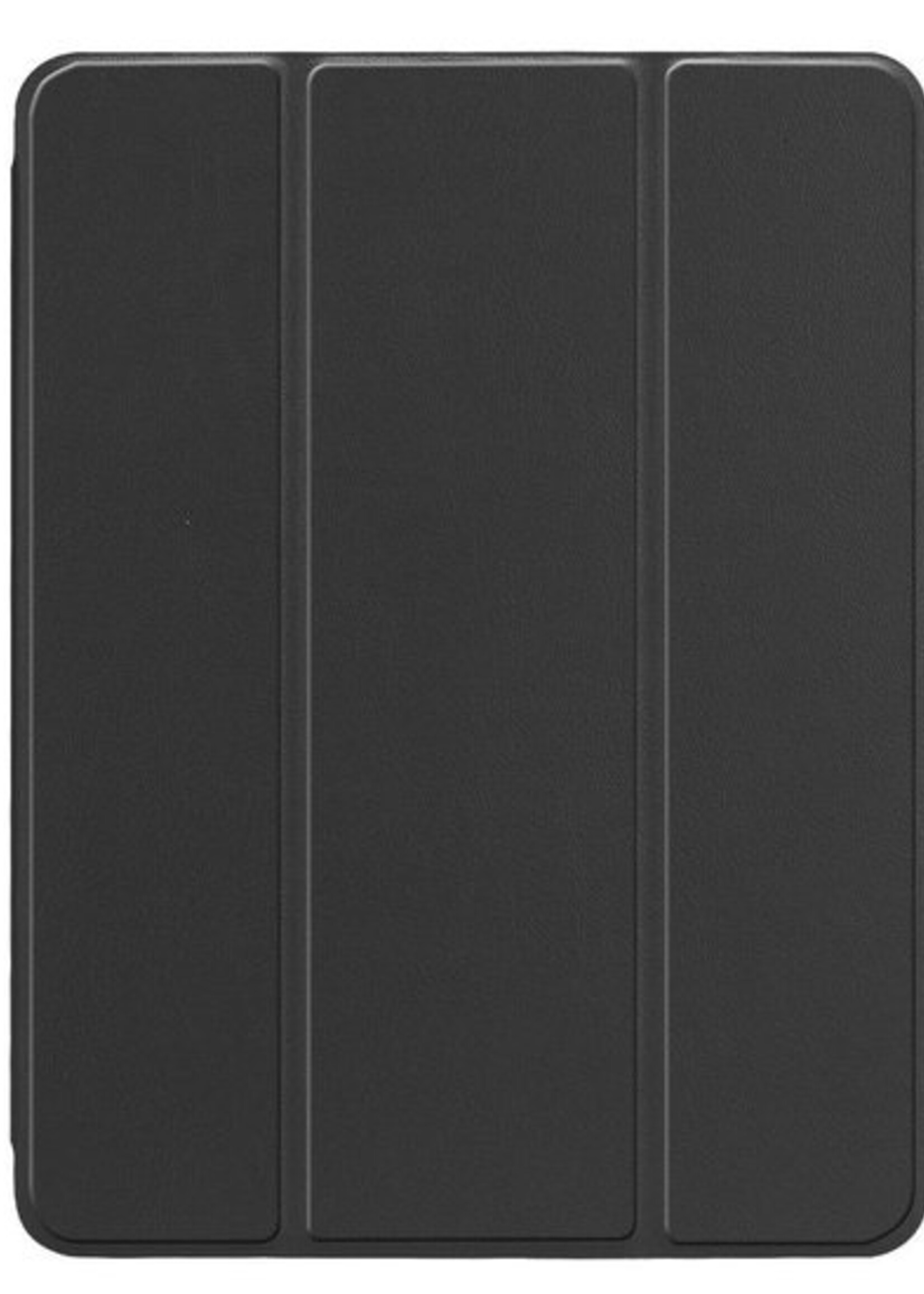 BTH Hoes Geschikt voor iPad Air 1/2 / Pro 9.7 / 2017/2018 Hoes Book Case Hoesje Trifold Cover - Hoesje Geschikt voor iPad Air 1/2 / Pro 9.7 / 5/6 Hoesje Bookcase - Zwart