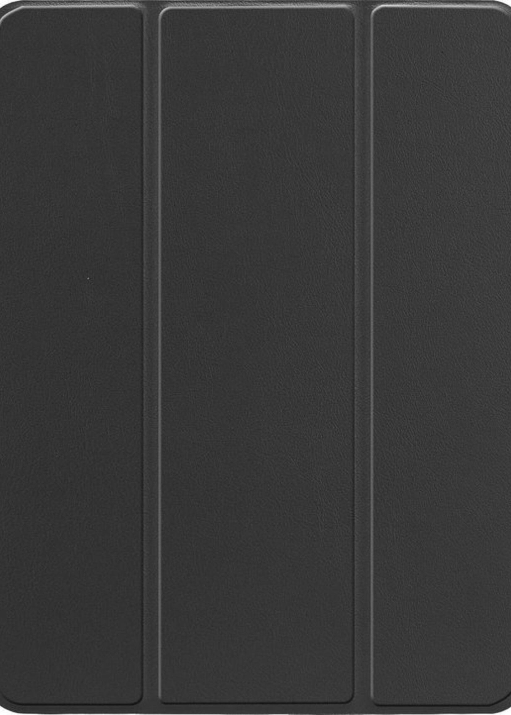 BTH Hoes Geschikt voor iPad Air 1 Hoes Book Case Hoesje Trifold Cover - Hoesje Geschikt voor iPad 6 Hoesje Bookcase - Zwart