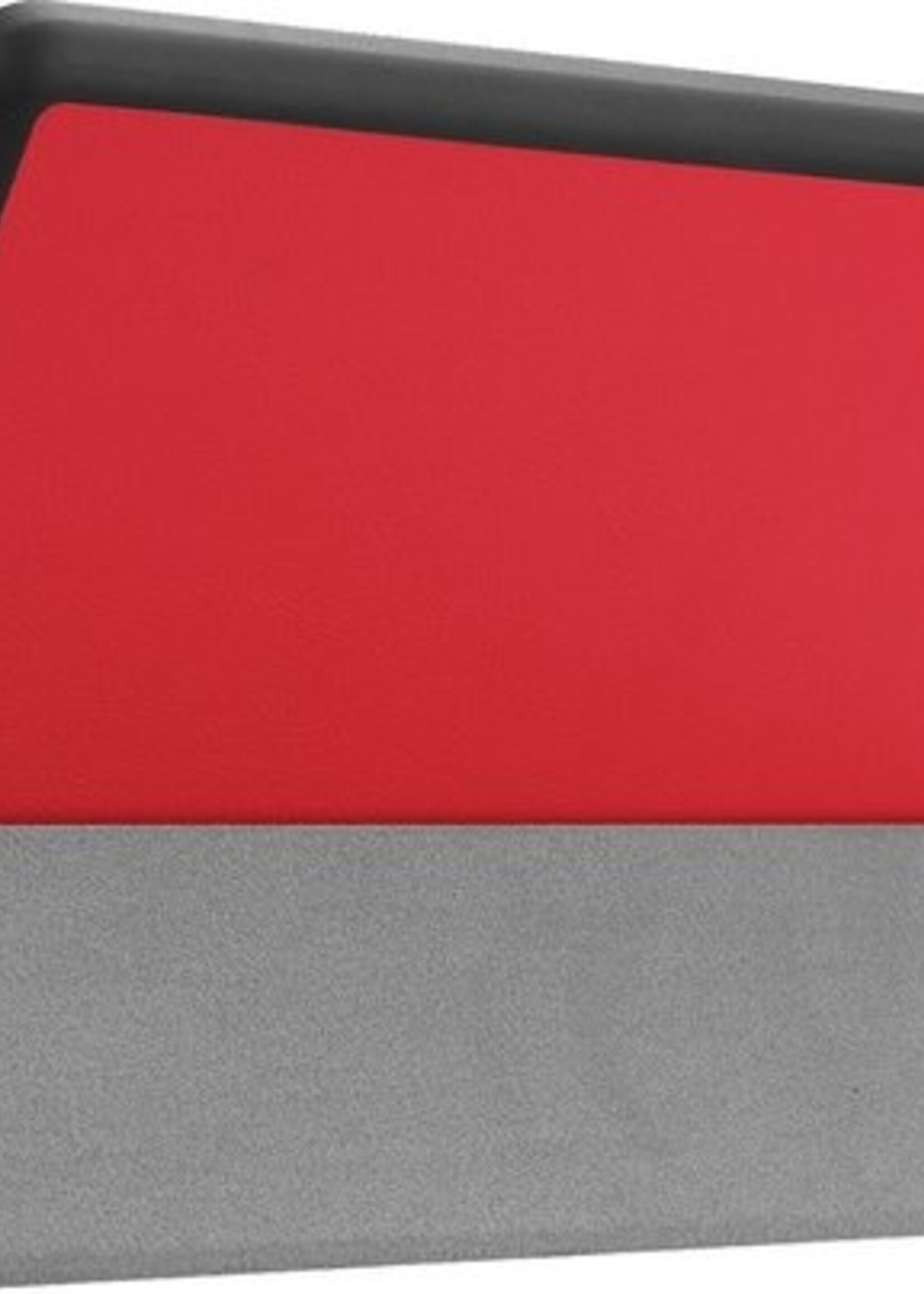 BTH Hoes Geschikt voor iPad Air 1 Hoes Book Case Hoesje Trifold Cover - Hoesje Geschikt voor iPad 6 Hoesje Bookcase - Rood