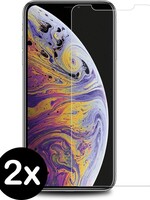 BTH BTH iPhone Xr Screenprotector Tempered Glass Screen Protector Glas 2 PACK