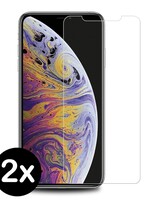 BTH BTH iPhone Xs Max Screenprotector Tempered Glass Case Gehard Glas - 2 PACK