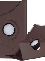BTH BTH Samsung Galaxy Tab A 10.1 2019 Hoesje Draaibare Hoes 360 Graden Cover Case - Bruin