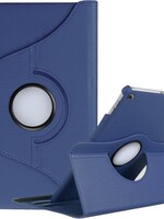 BTH BTH Samsung Galaxy Tab A 10.1 2019 Hoesje Draaibare Hoes 360 Graden Cover - Donkerblauw